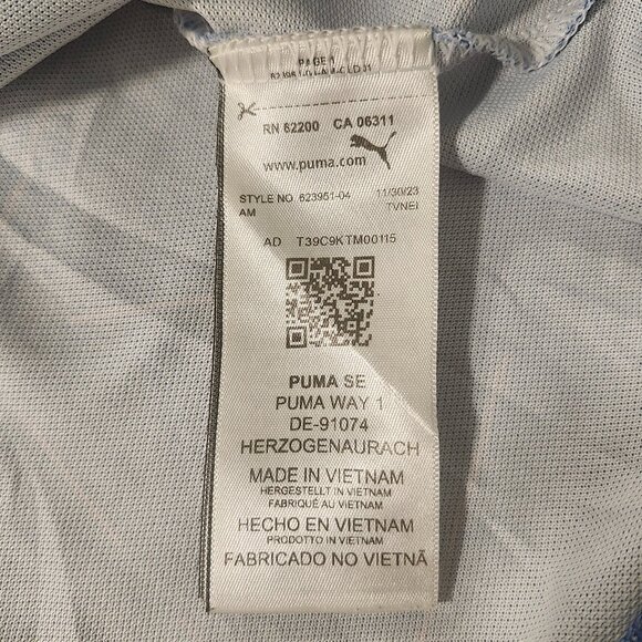 Puma x Arnold Palmer Geo Polo — Men’s XL, Blue Skies - Picture 4 of 8